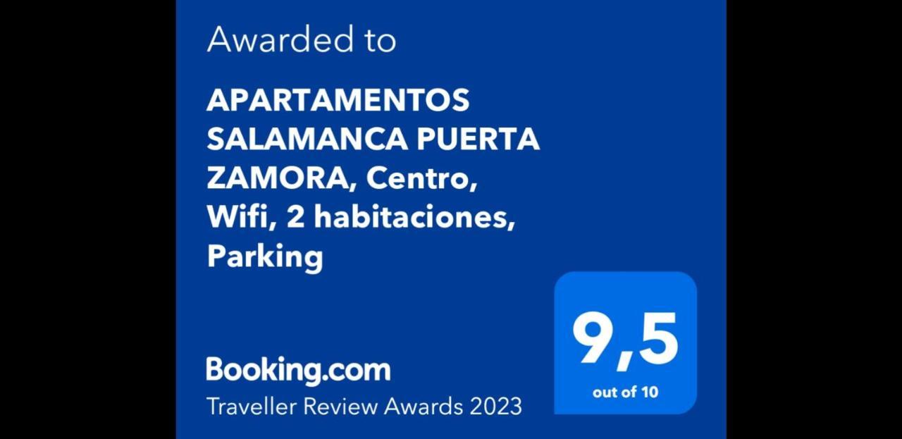 Puerta Zamora, Centro, Wifi Con Salón Y 2 Dormitorios, Parking * Salamanca